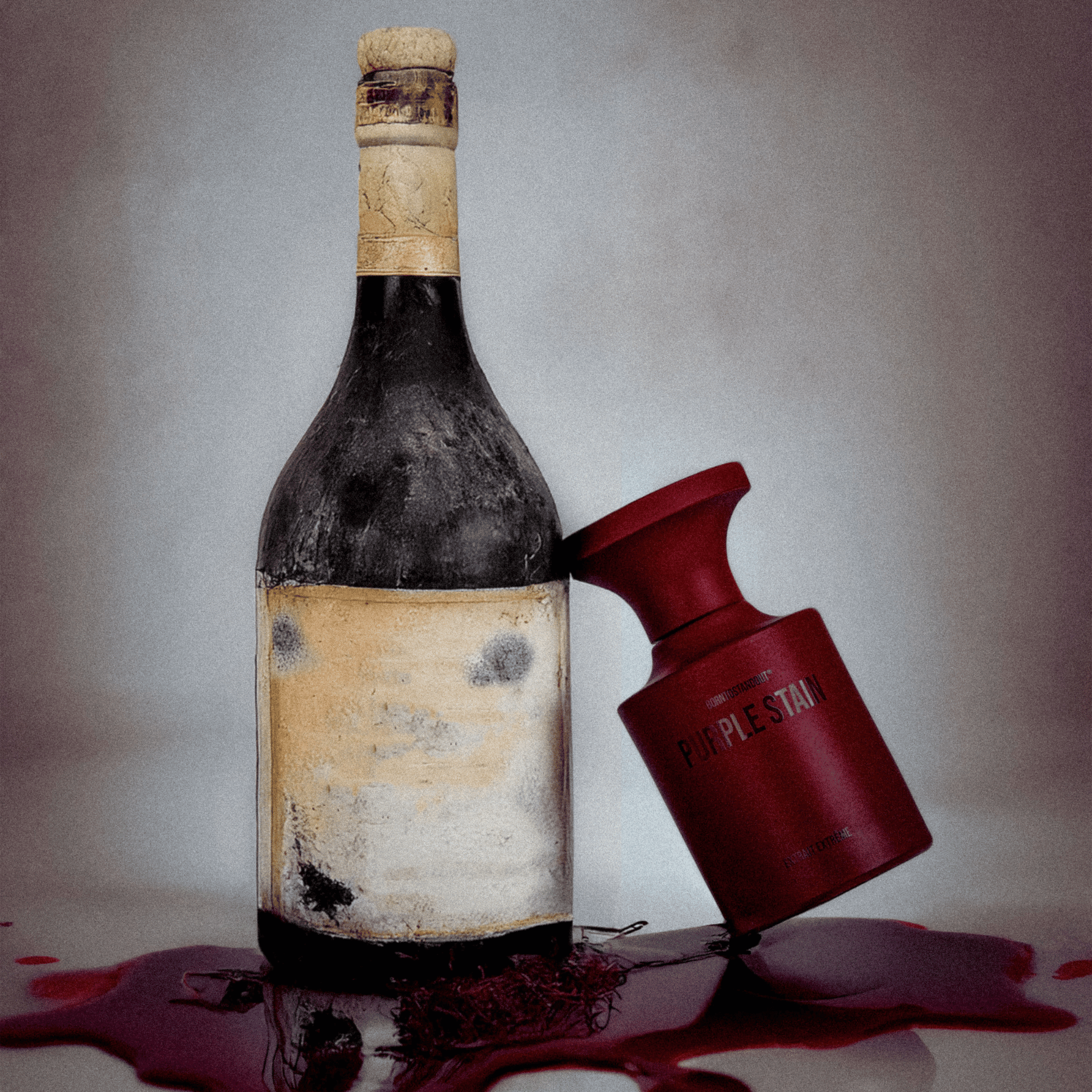 Alternate Image of Purple Stain Extrait Extreme, dark red perfume bottle
