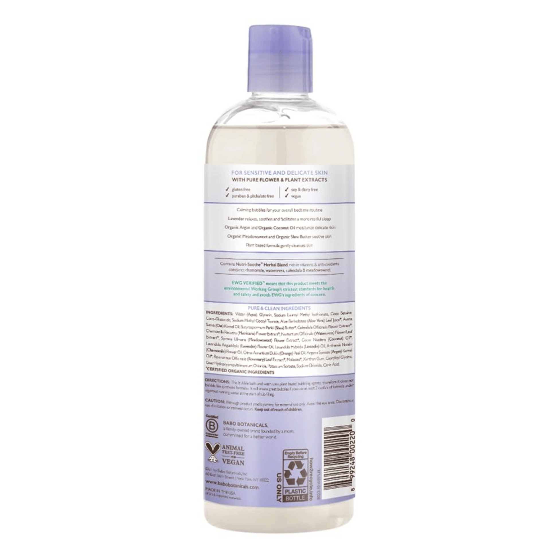Alternate Image of Calming Lavender Bubble Bath & Wash