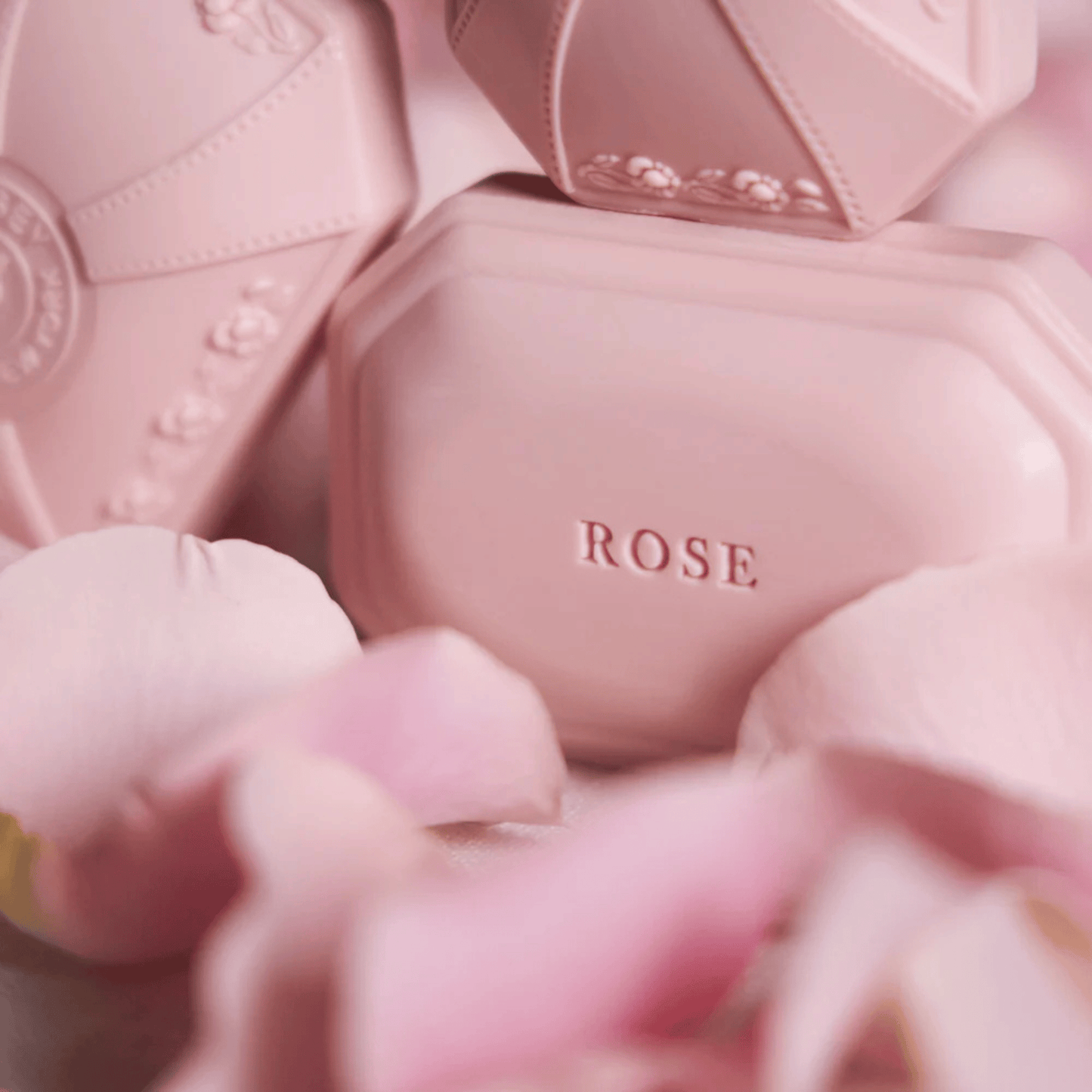 Alternate Image of Rose Bar Soap, pink bar soap