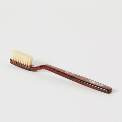 Alternate Image of Natural Bristle Toothbrush - Soft Tortoise, tortoise color handle toothbrush