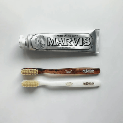 Alternate Image of Natural Bristle Toothbrush, natural bristle toothbrush
