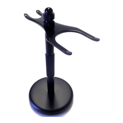 Alternate Image of Black Shave Stand, black razor and brush stand 