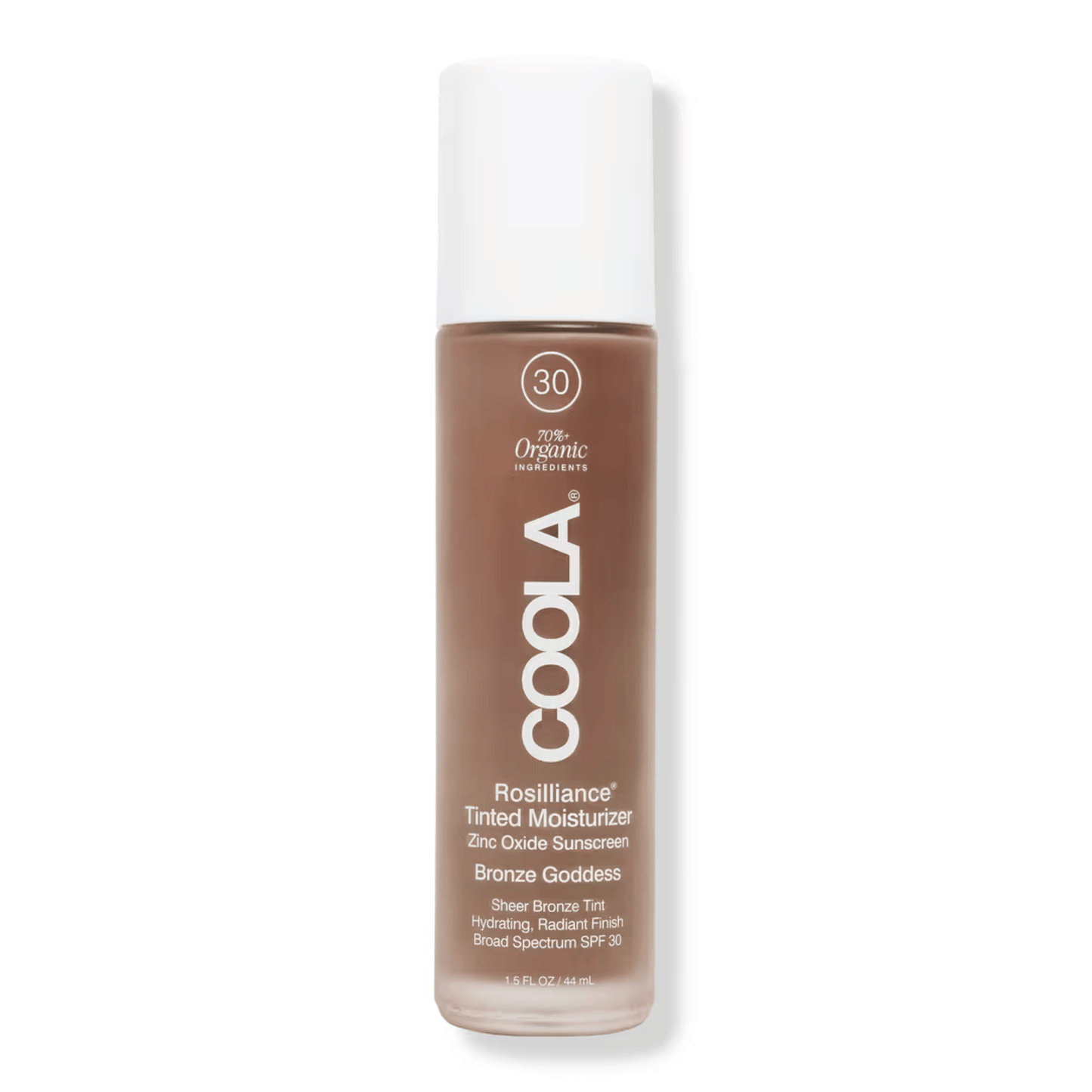 Primary Image of Rosilliance Mineral Tinted Moisturizer SPF 30 Bronze Goddess, makeup bottle with white cap