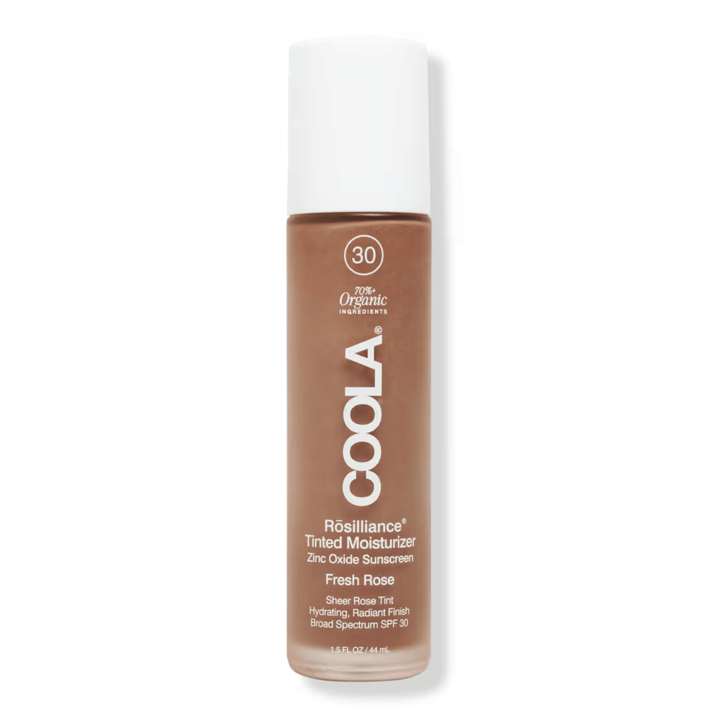 Primary Image of Rosilliance Mineral Tinted Moisturizer SPF 30 Fresh Rose, makeup bottle with white cap