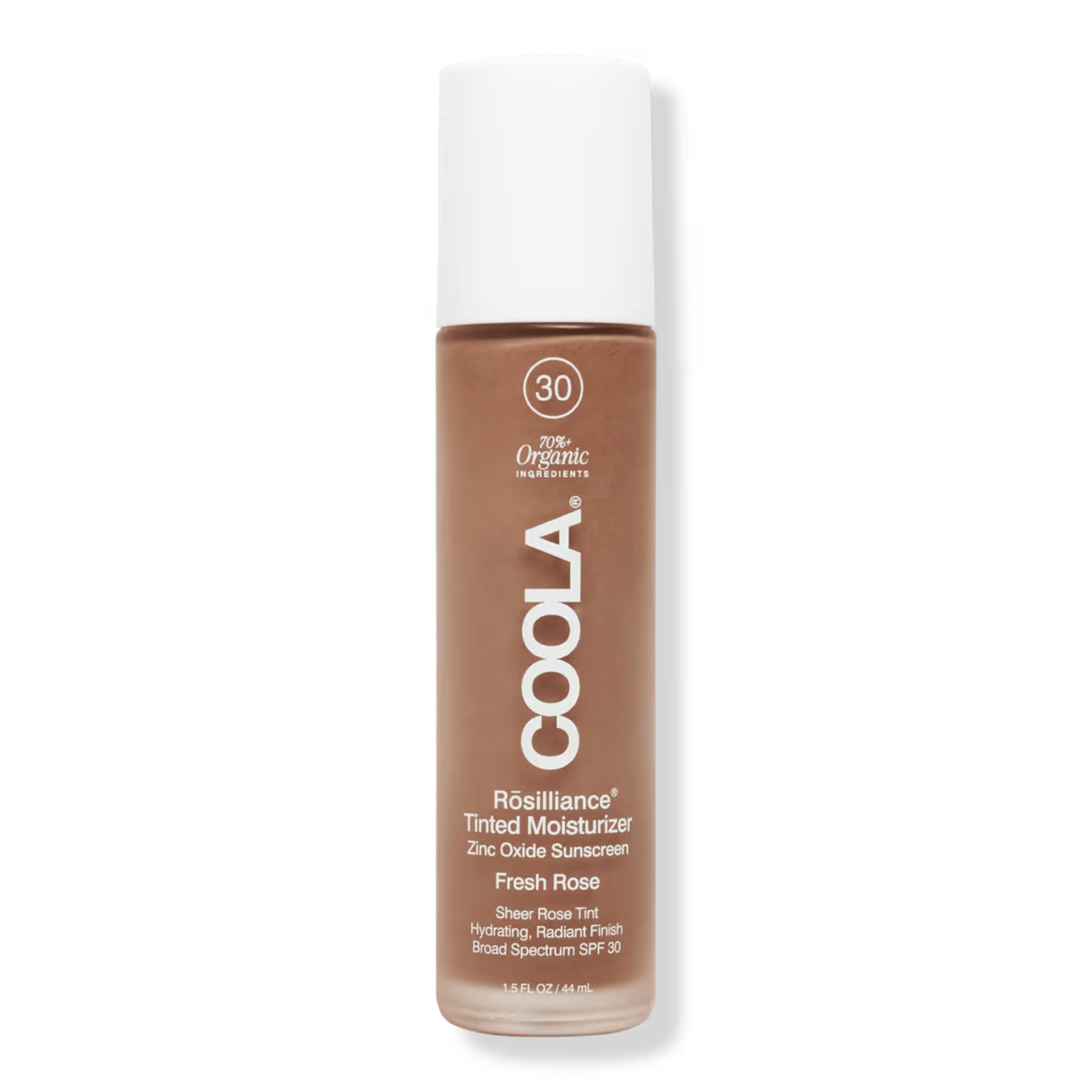 Primary Image of Rosilliance Mineral Tinted Moisturizer SPF 30 Fresh Rose, makeup bottle with white cap