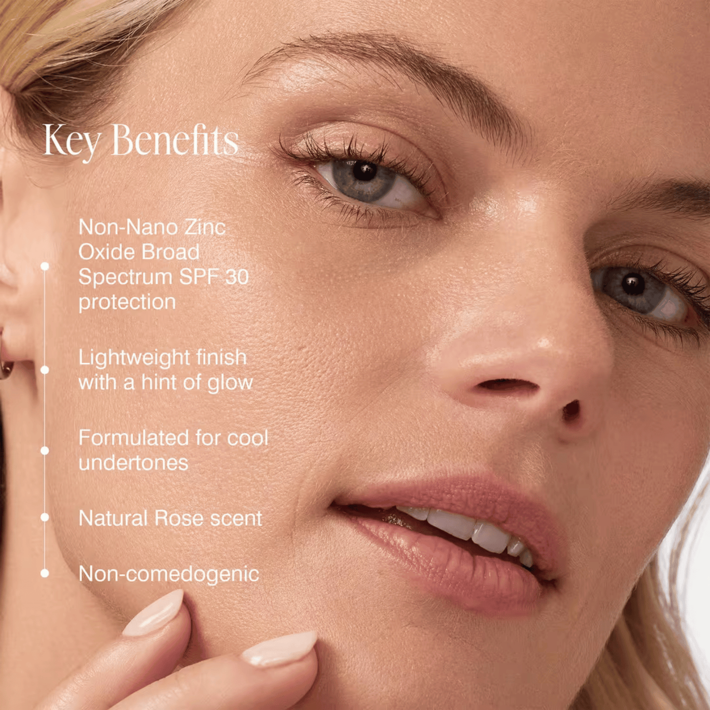 Alternate  Image of Rosilliance Mineral Tinted Moisturizer SPF 30 Fresh Rose, makeup model
