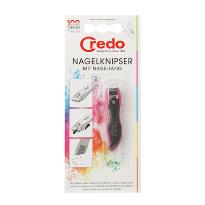 primary image of credo pink pop art nail clipper
