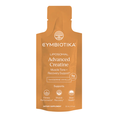 Primary Image of Liposomal Advanced Creatine Pouch, orange supplement pouch
