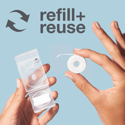 Alternate Image of Expanding Nano-Hydroxyapatite Dental Floss, dental floss case