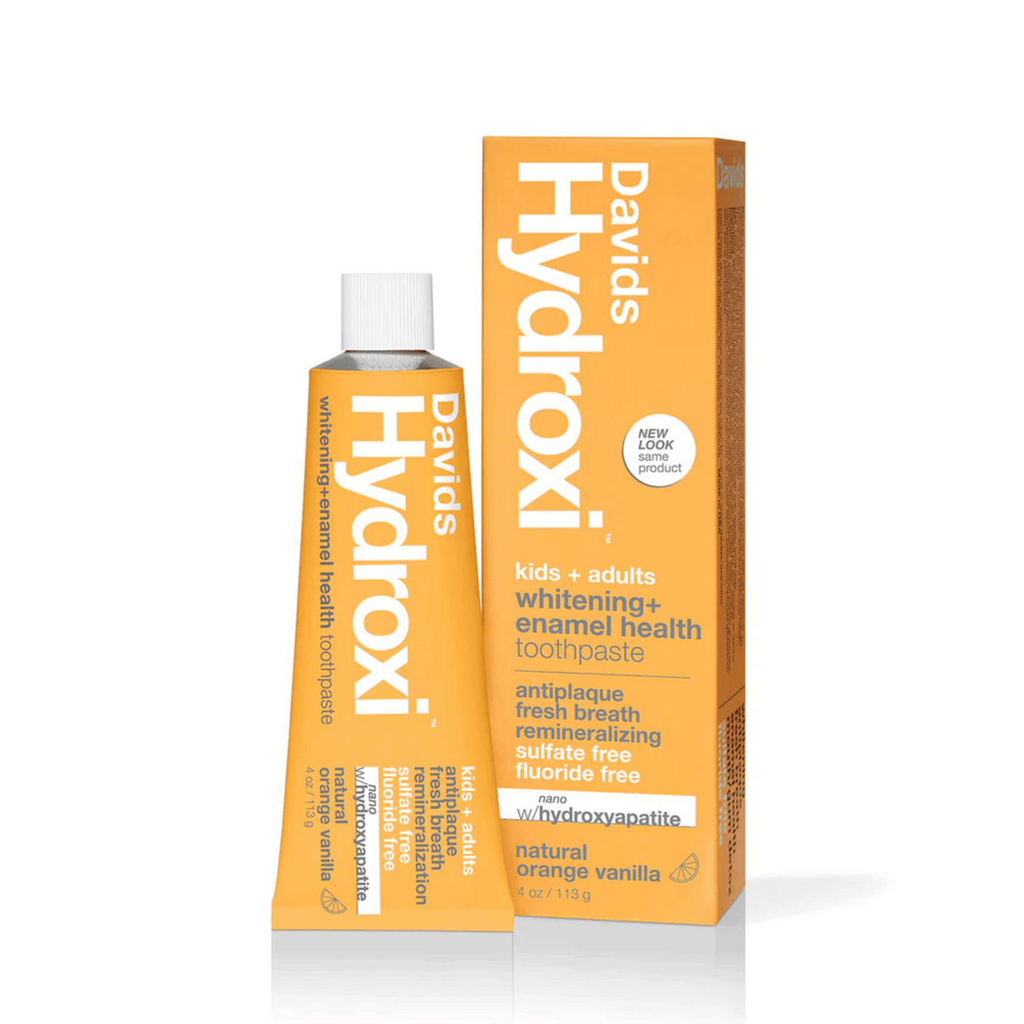 Alternate Image of Orange Vanilla Whitening Nano-Hydroxyapatite Premium Toothpaste