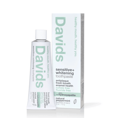 Primary Image of Sensitive + Whitening Peppermint Toothpaste
