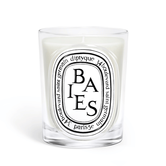 Primary Image of Baies (Berries) Classic Candle, clear glass candle