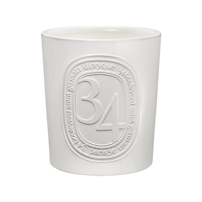 Primary Image of Trente-Quatre Ceramic Indoor/Outdoor Candle