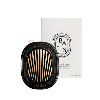 Primary image of Diptyque Paris Baies car diffuser and scented insert 2pc