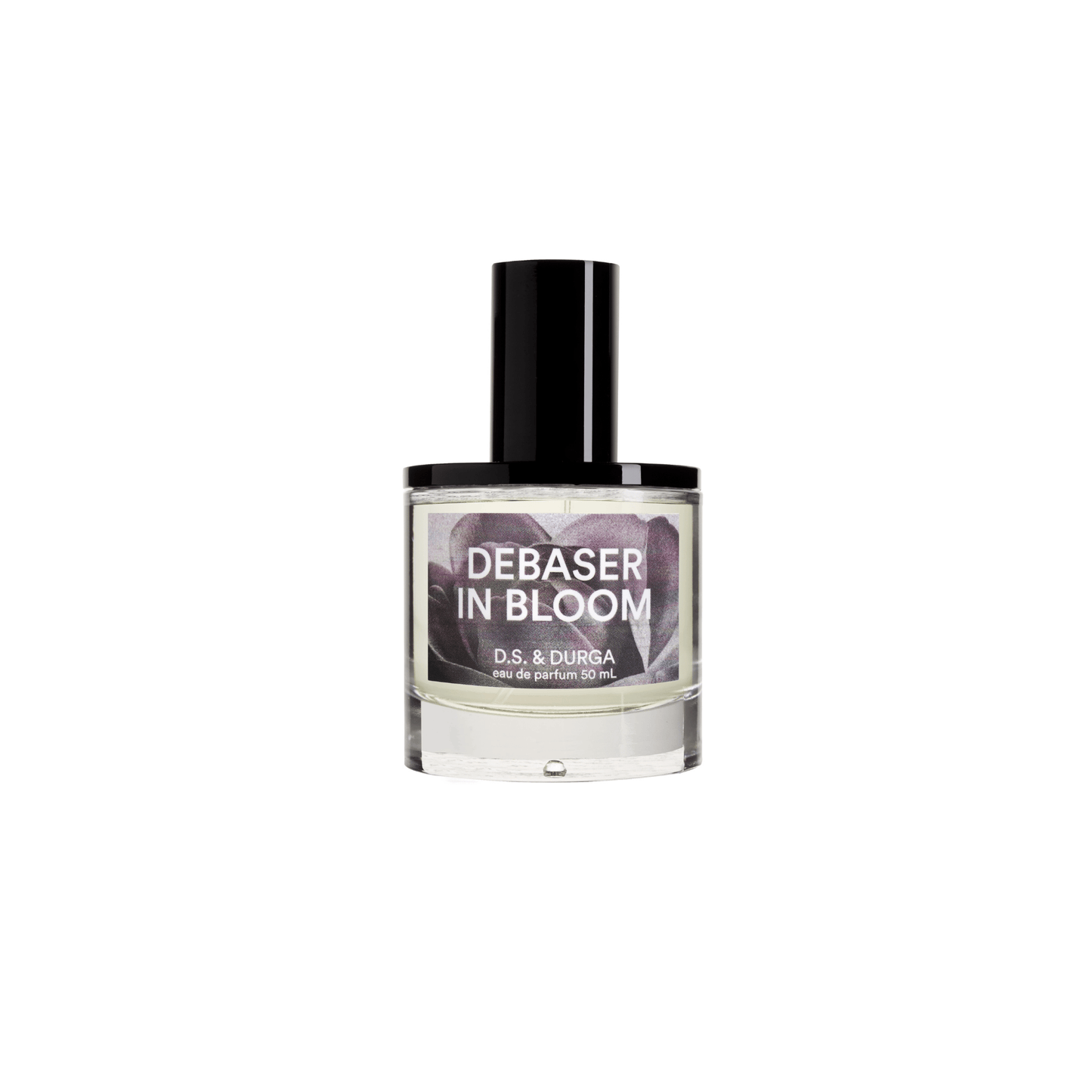 Primary Image of Debaser in Bloom EDP, perfume bottle with floral label