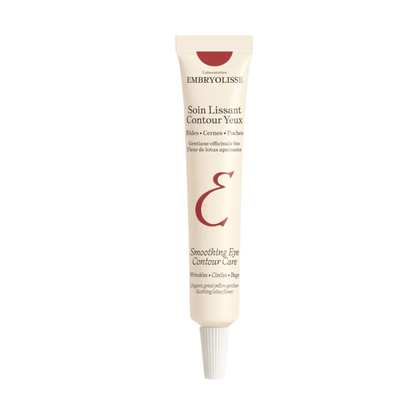 Primary Image of Smoothing Eye Contour Care, off white tube with red writing