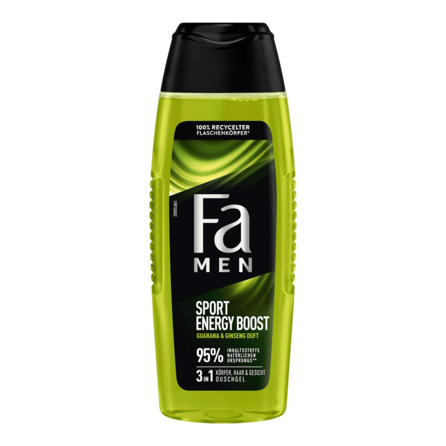 Primary image of Sport Energy Boost Shower Gel, green bottle with black and green label