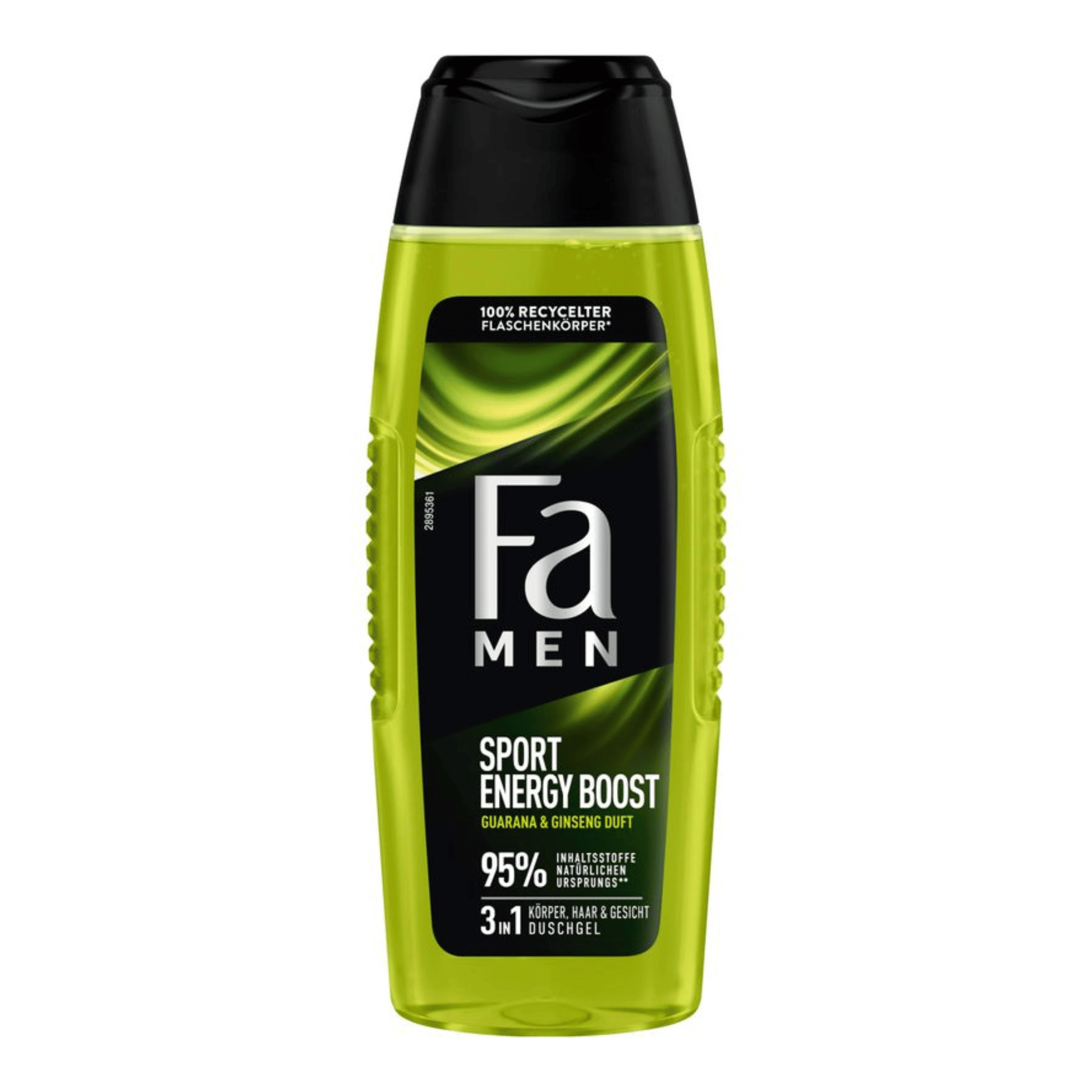 Primary image of Sport Energy Boost Shower Gel, green bottle with black and green label