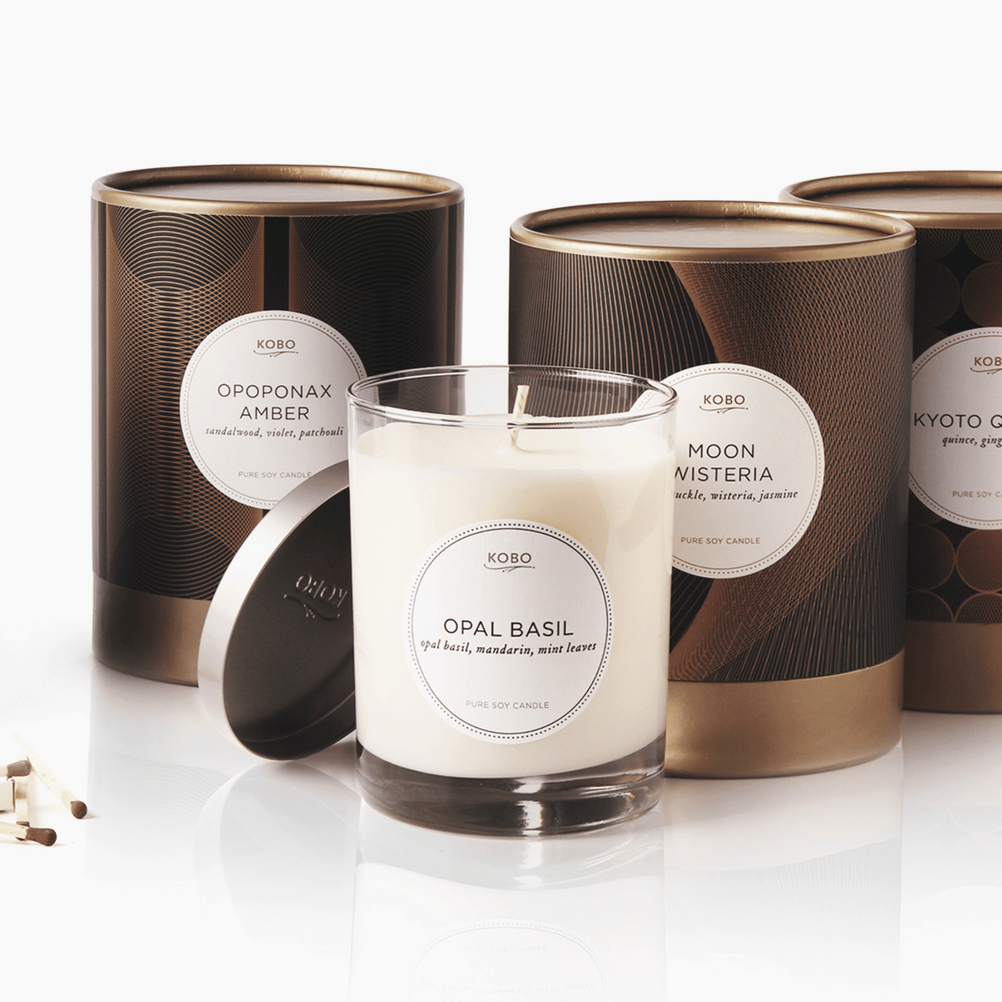 Alternate Image of Kyoto Quince Filament Candle