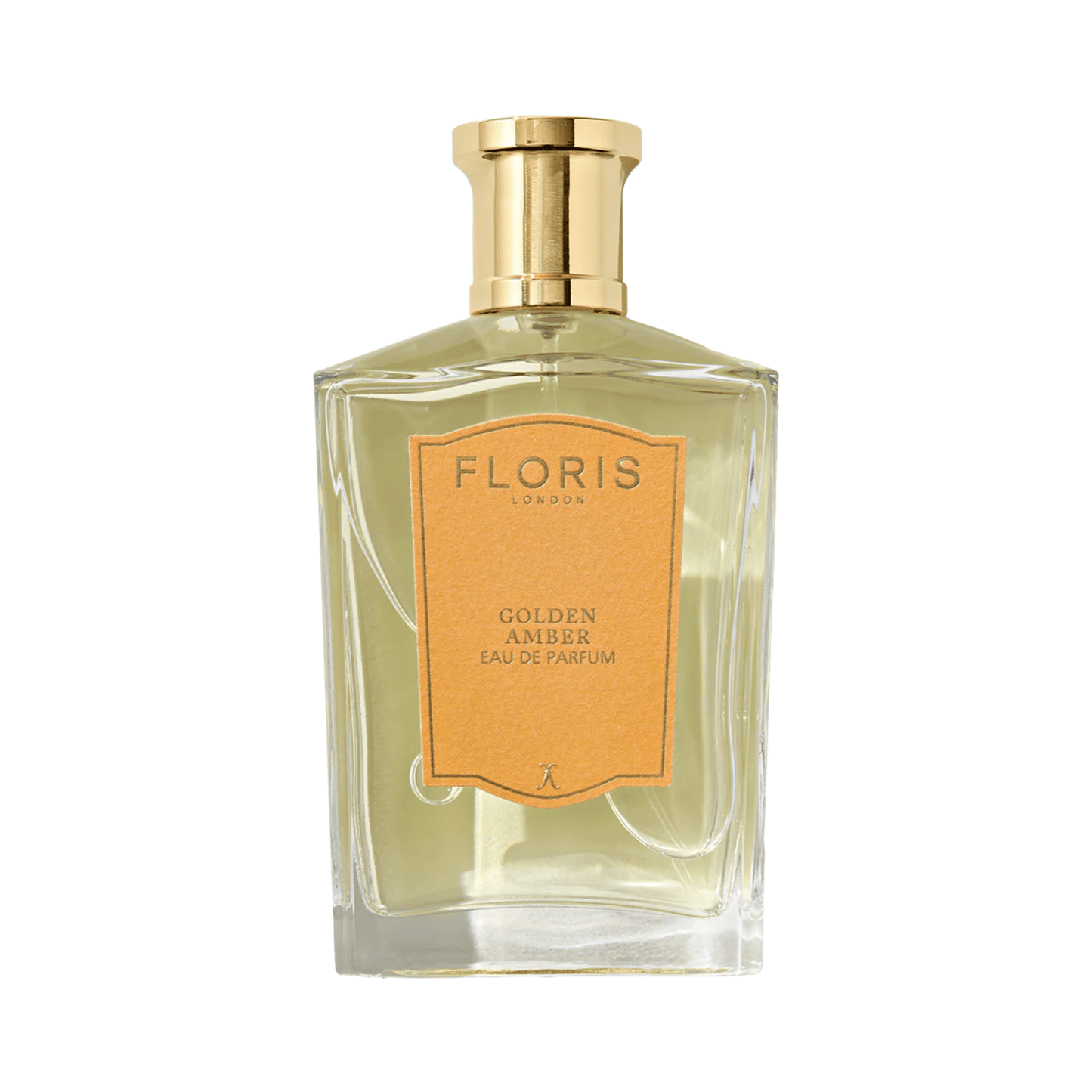 Primary Image of  Golden Amber EDP, perfme bottle with gold cap