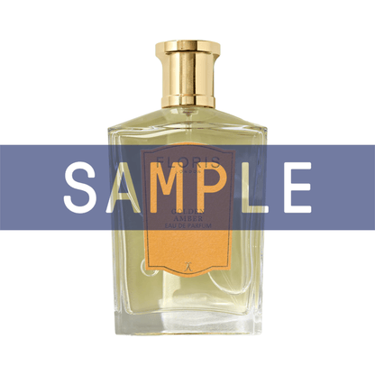 primary Image of Sample - Golden Amber EDP, perfume bottle with gold cap