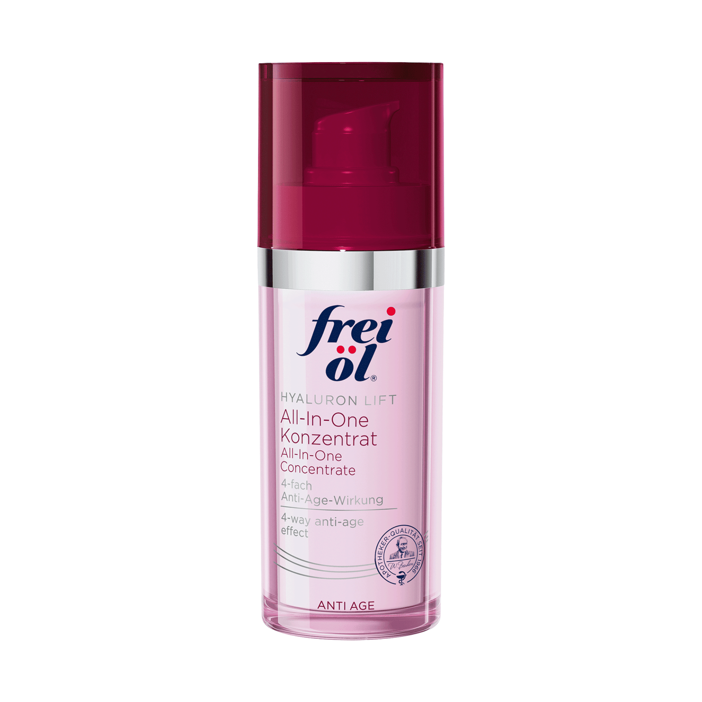 Primary Image of Anti-Age Hyaluron Lift All-In-One Concentrate, pink serum bottle