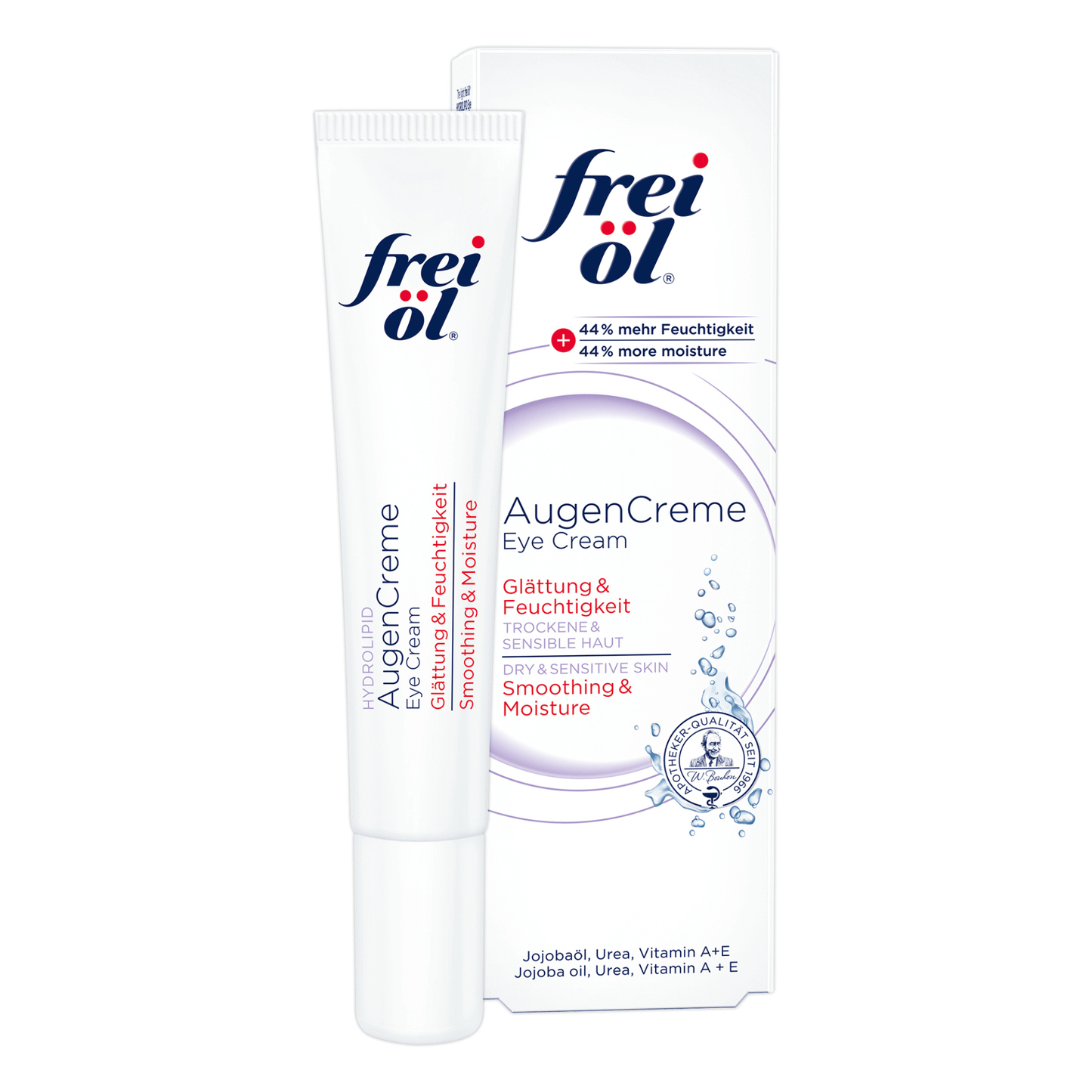 Alternate Image of Hydrolipid Eye Cream, white squeeze tube