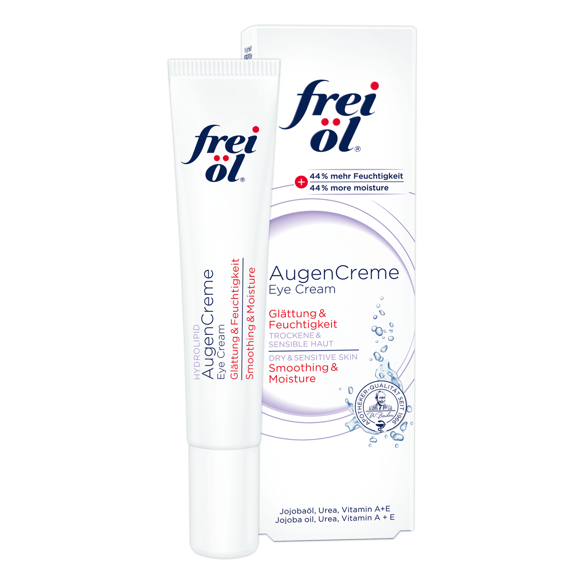 Alternate Image of Hydrolipid Eye Cream, white squeeze tube