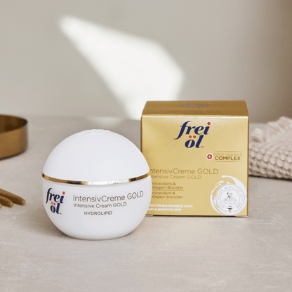 Alternate Image of Hydrolipid Intensive Cream Gold, white round cream jar