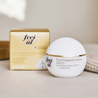 Alternate Image of Hydrolipid Moisturizing Cream Gold, white round cream jar