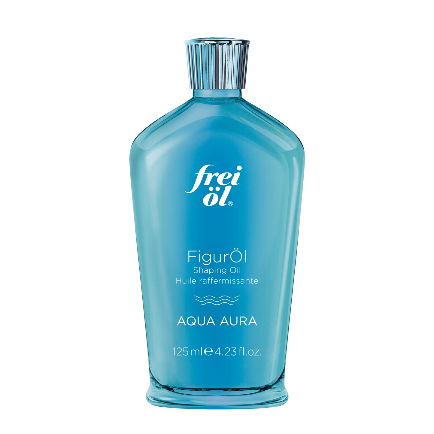 Primary Image of Shaping Oil Aqua Aura, blue oil bottle