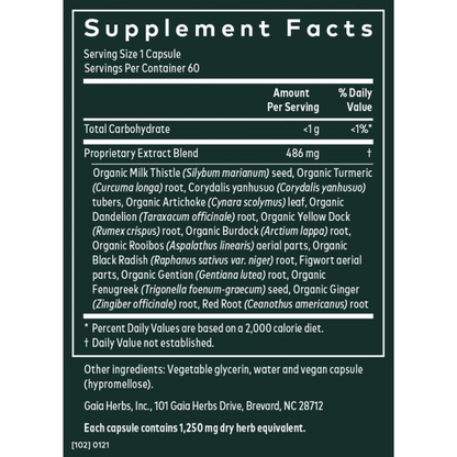 alternate image of gaia liver cleanse 60ct