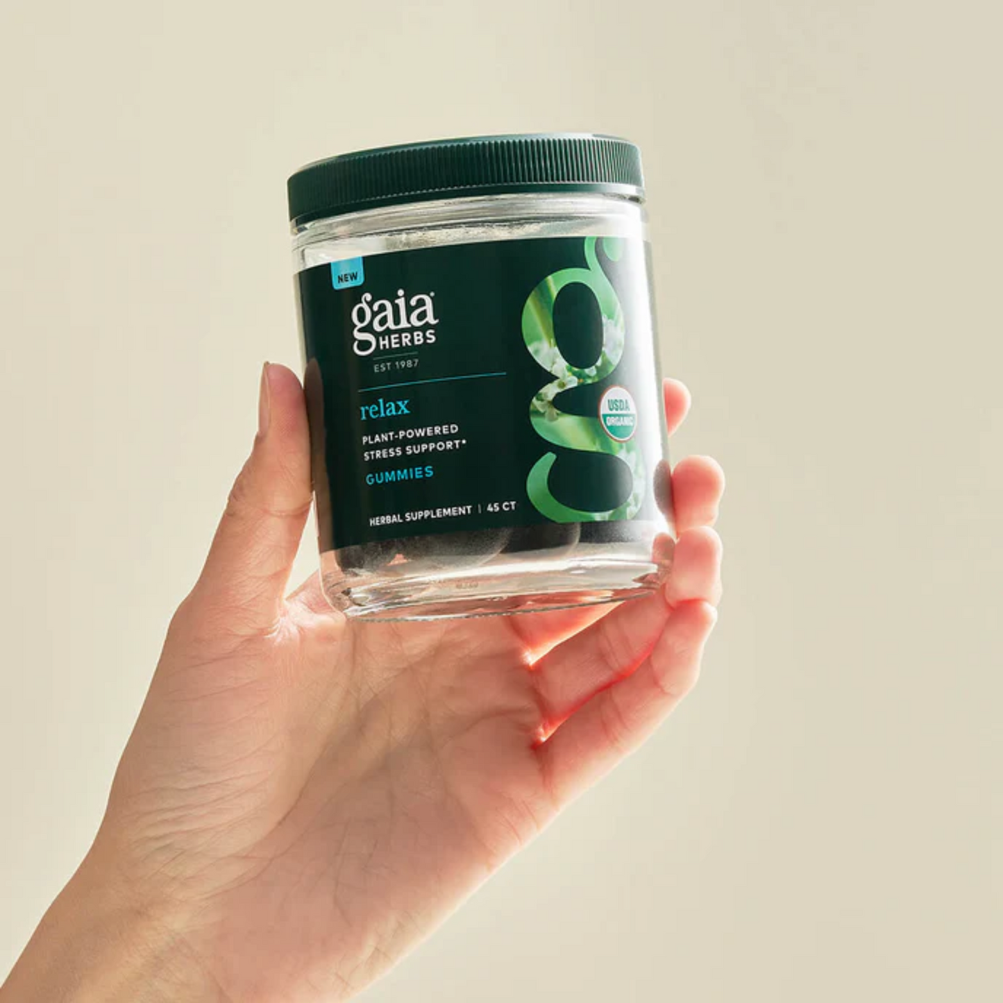 alternative image of gaia relax gummies