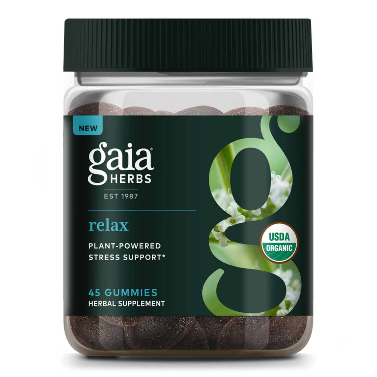 primary image of gaia relax gummies