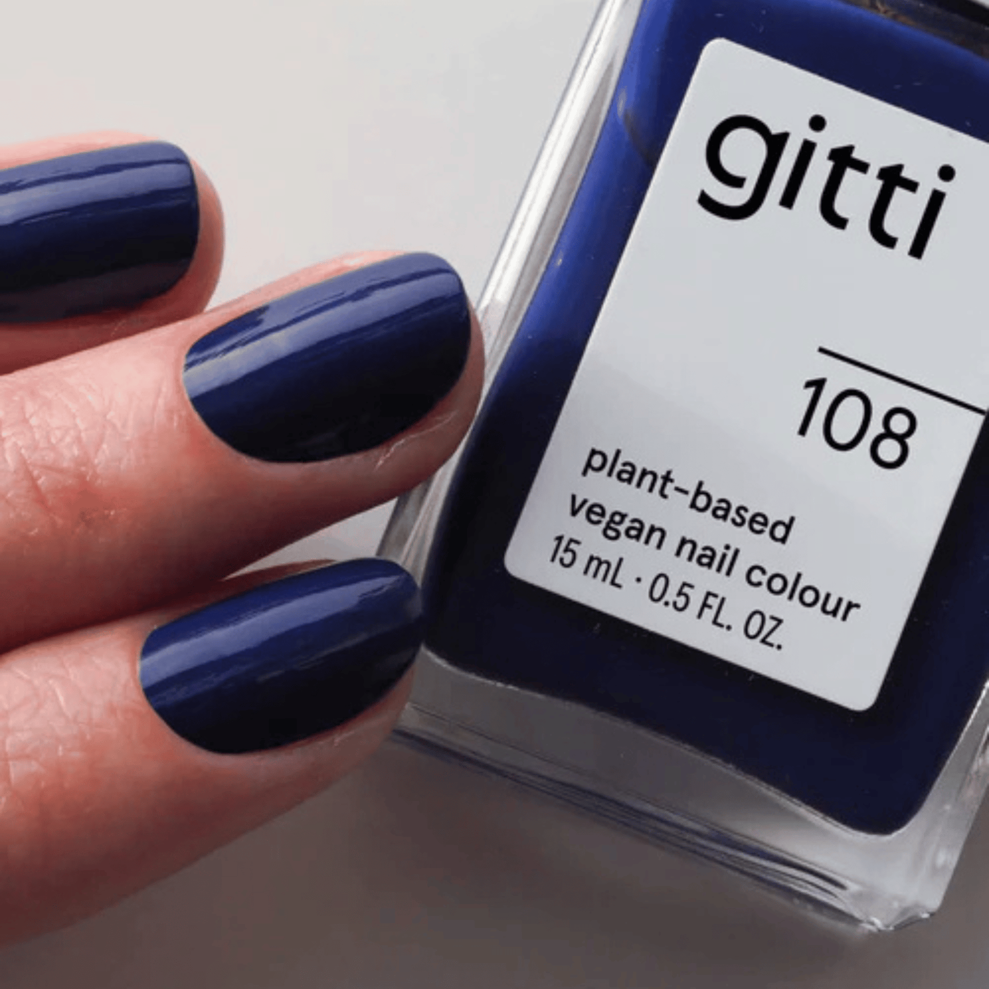 Alternate Image of no. 108 Midnight Blue Nail Polish