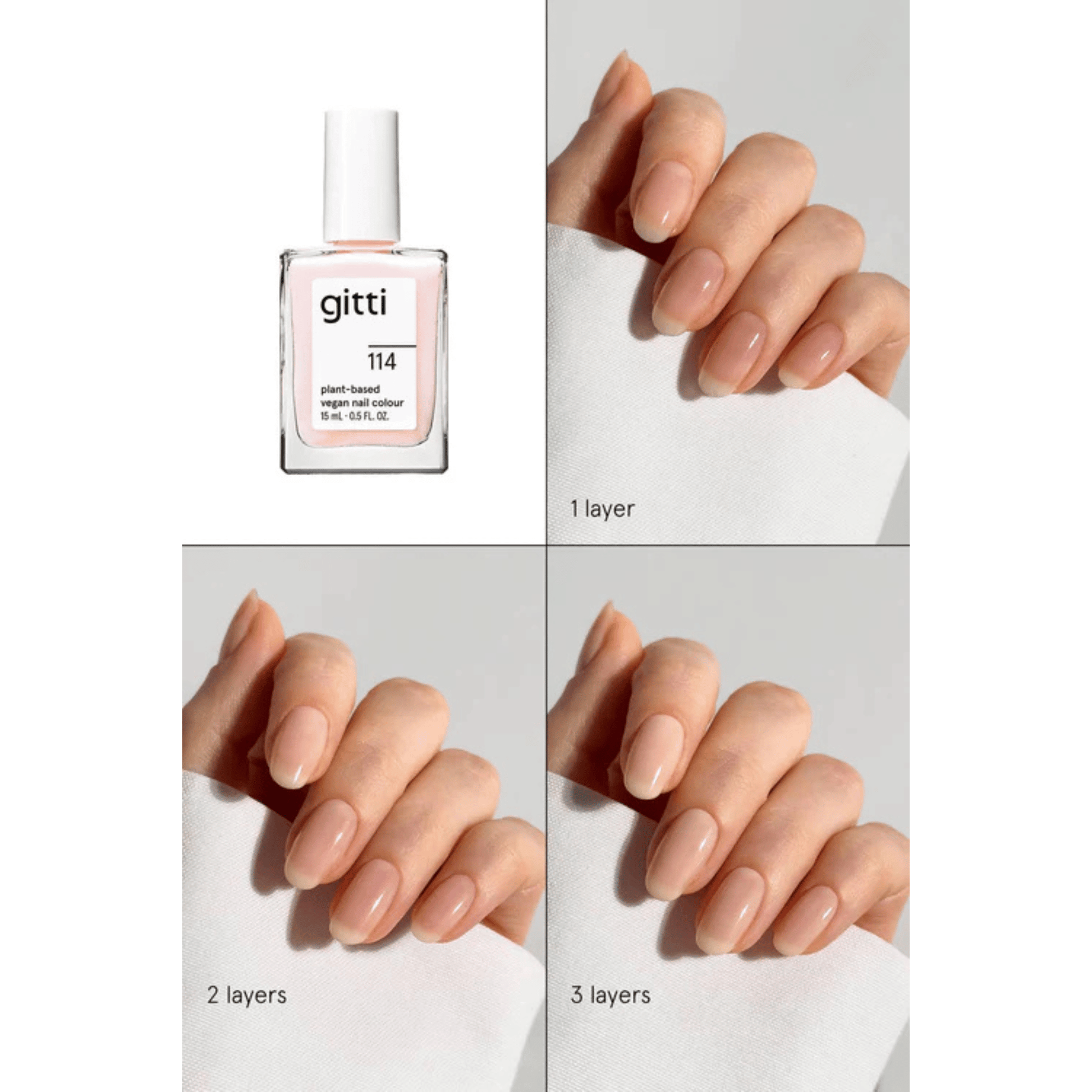 Alternate Image of no. 114 Pink Sheen Nail Polish