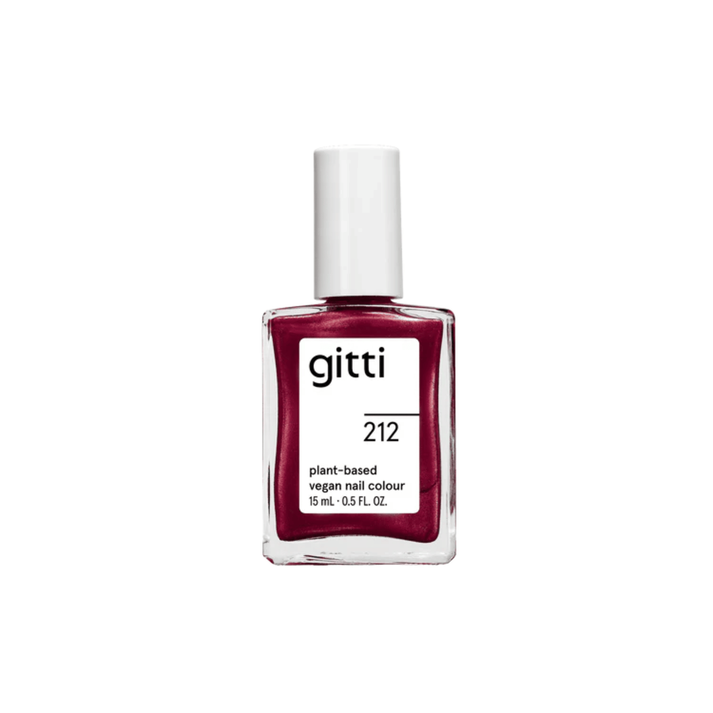 Primary Image of no.212 Cranberry Glitter Nail Polish