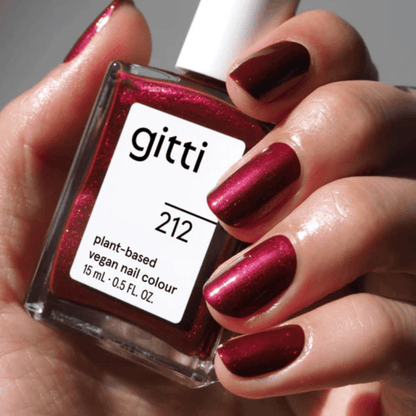 Alternate Image of no.212 Cranberry Glitter Nail Polish