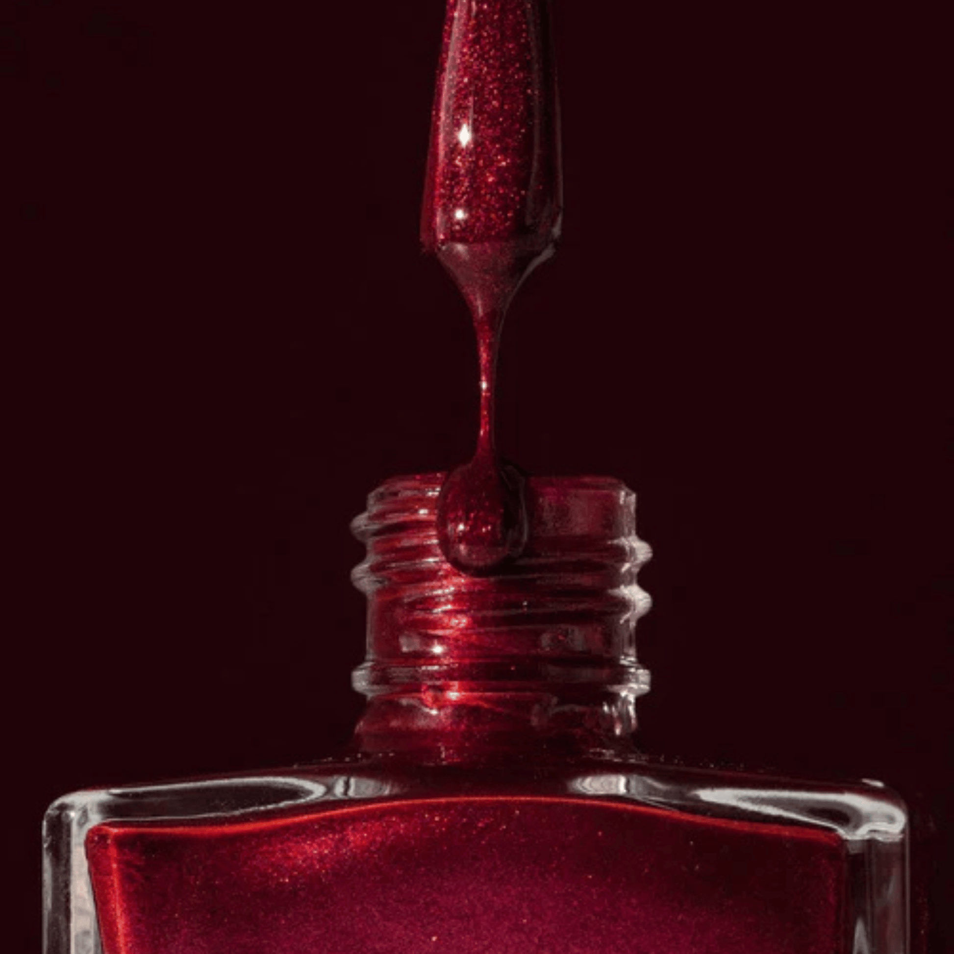 Alternate Image of no.212 Cranberry Glitter Nail Polish