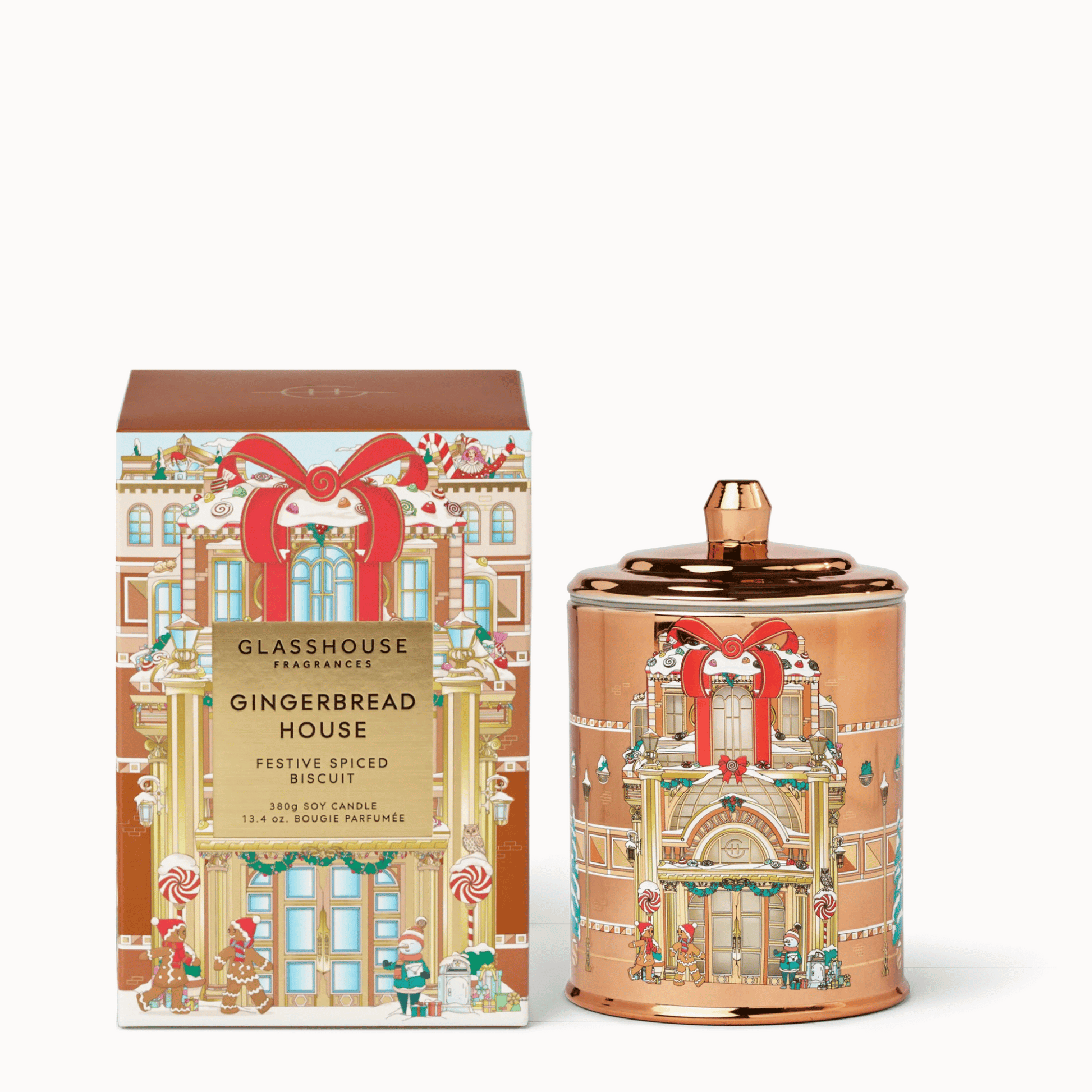 Primary Image of Holiday Gingerbread House Candle