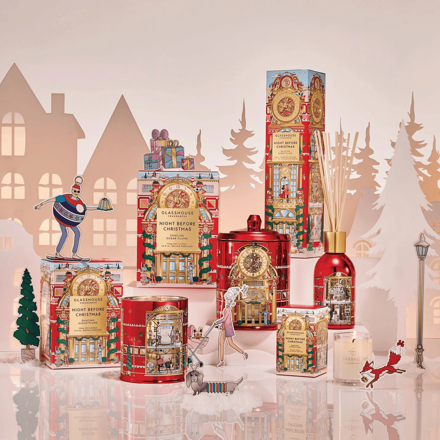 Alternate Image of Holiday Night Before Christmas Candle