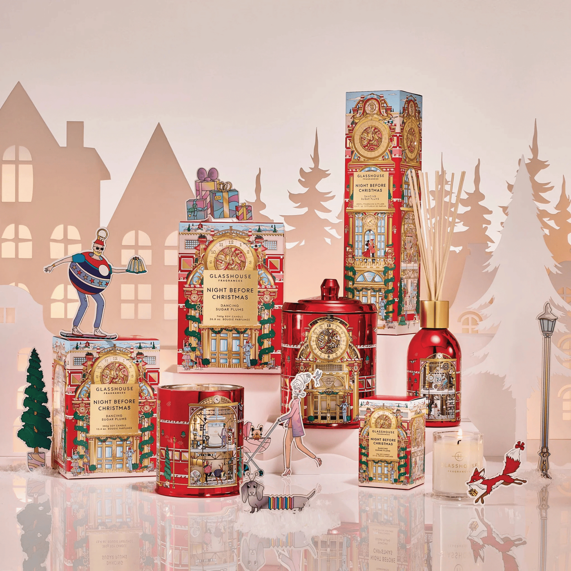 Alternate Image of Holiday Night Before Christmas Candle