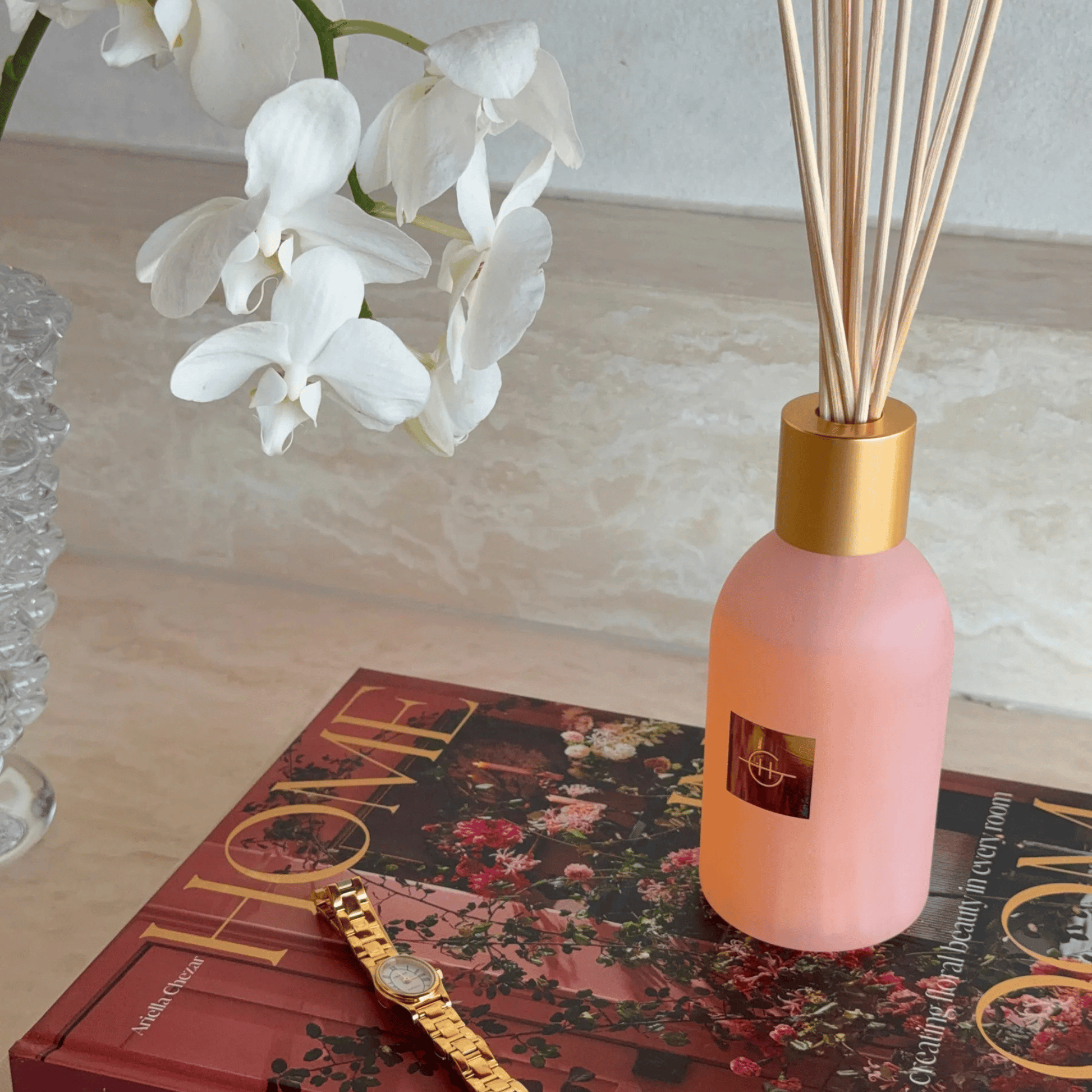 Alternate Image of Radiance In Bloom Diffuser, pink diffuser