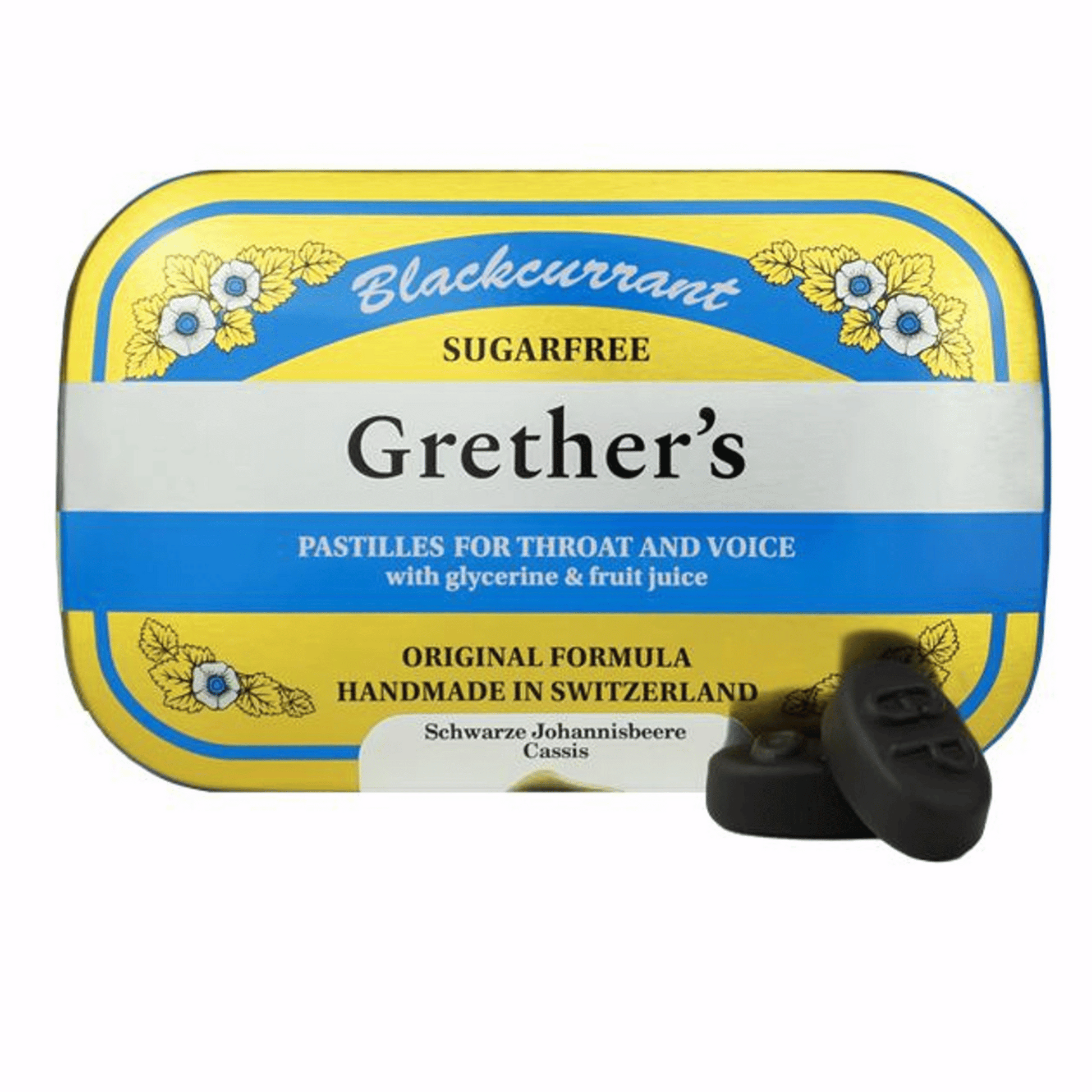Primary Image of Sugar Free Black Currant Pastilles