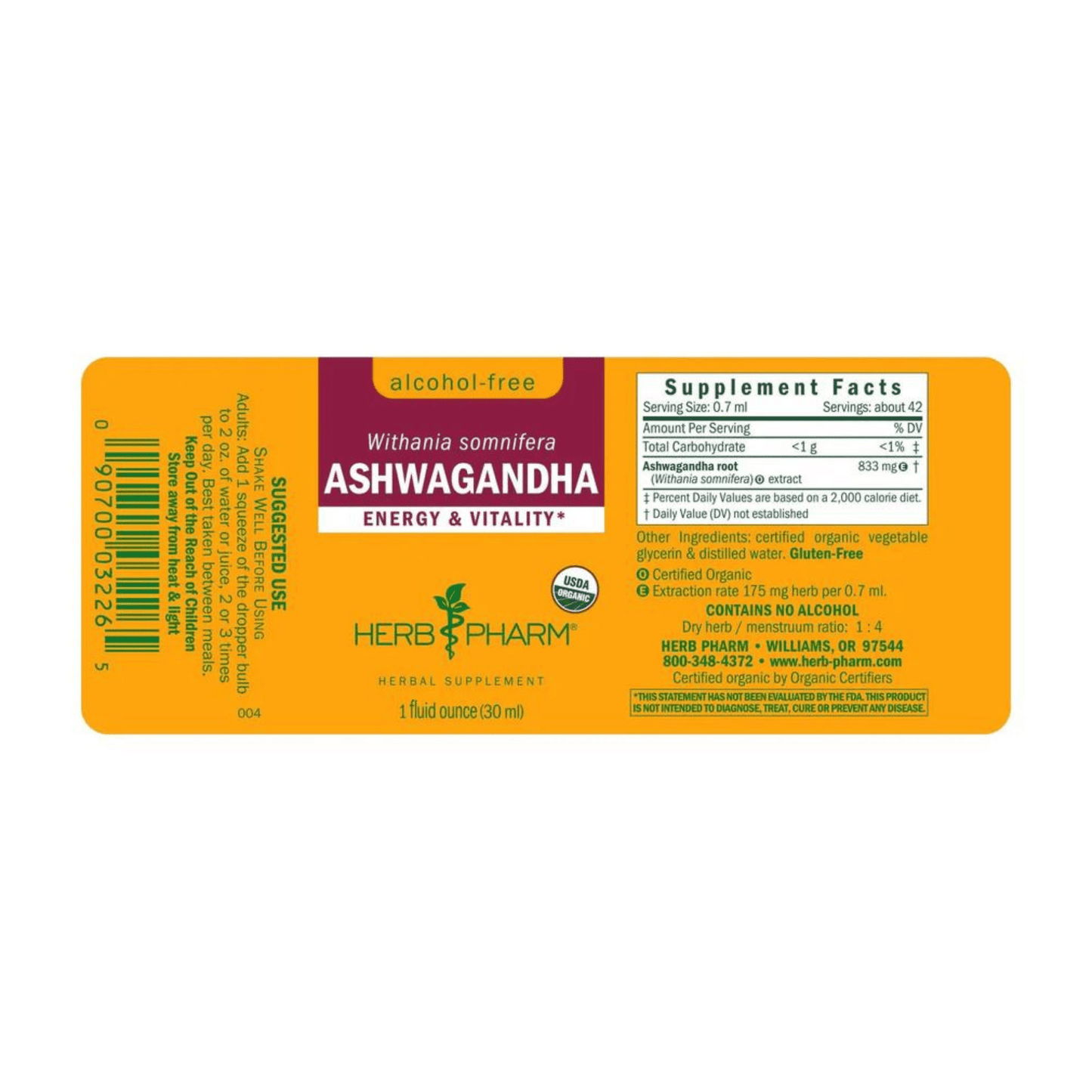 Alternate Image of Ashwagandha Alcohol-Free