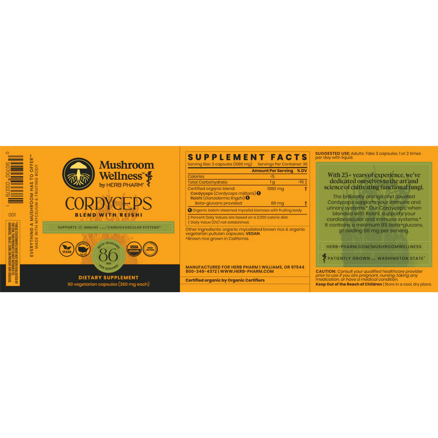 alternate image of herb pharm cordyceps blend 