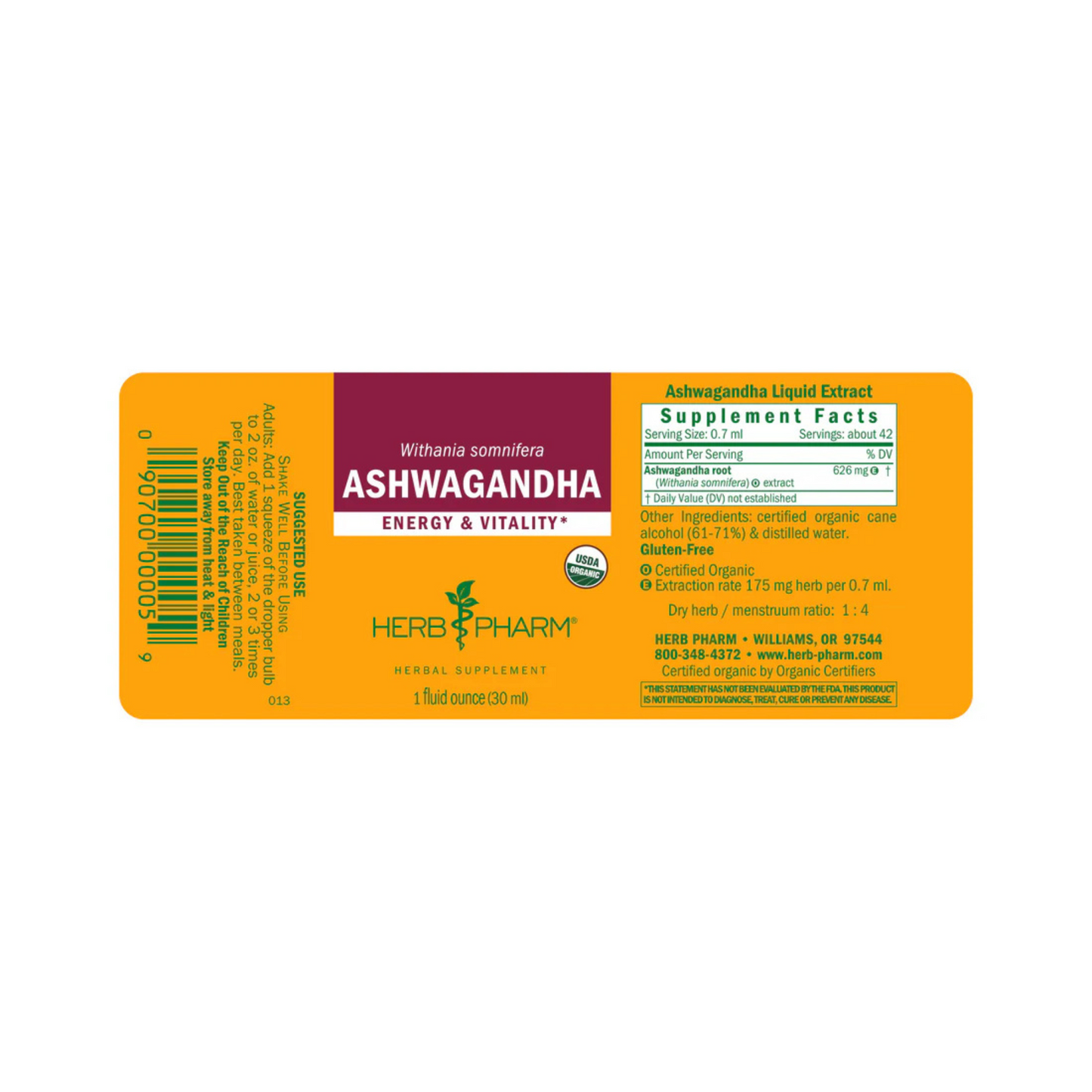 alternate image of herb pharm ashwagandha extract 4oz