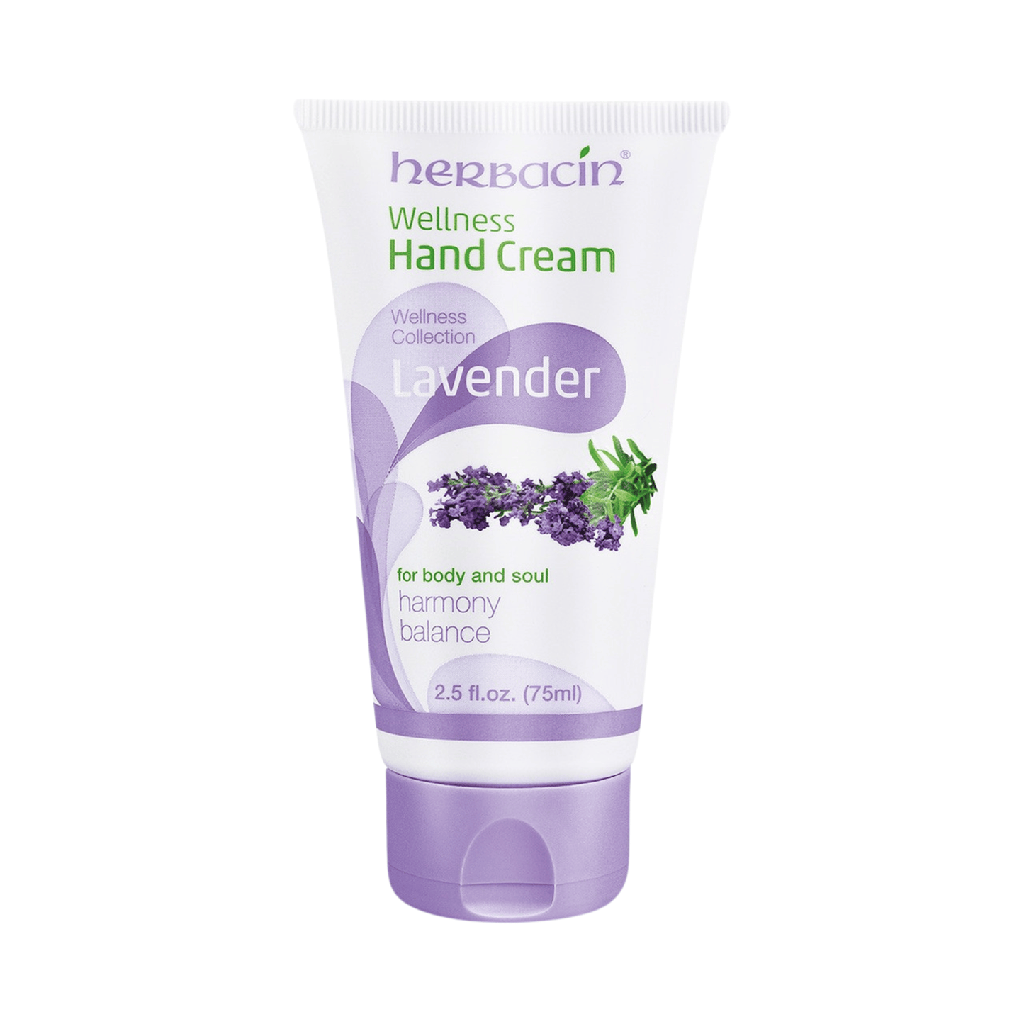 Primary Image of Lavender Hand Cream, white and purple hand cream tube