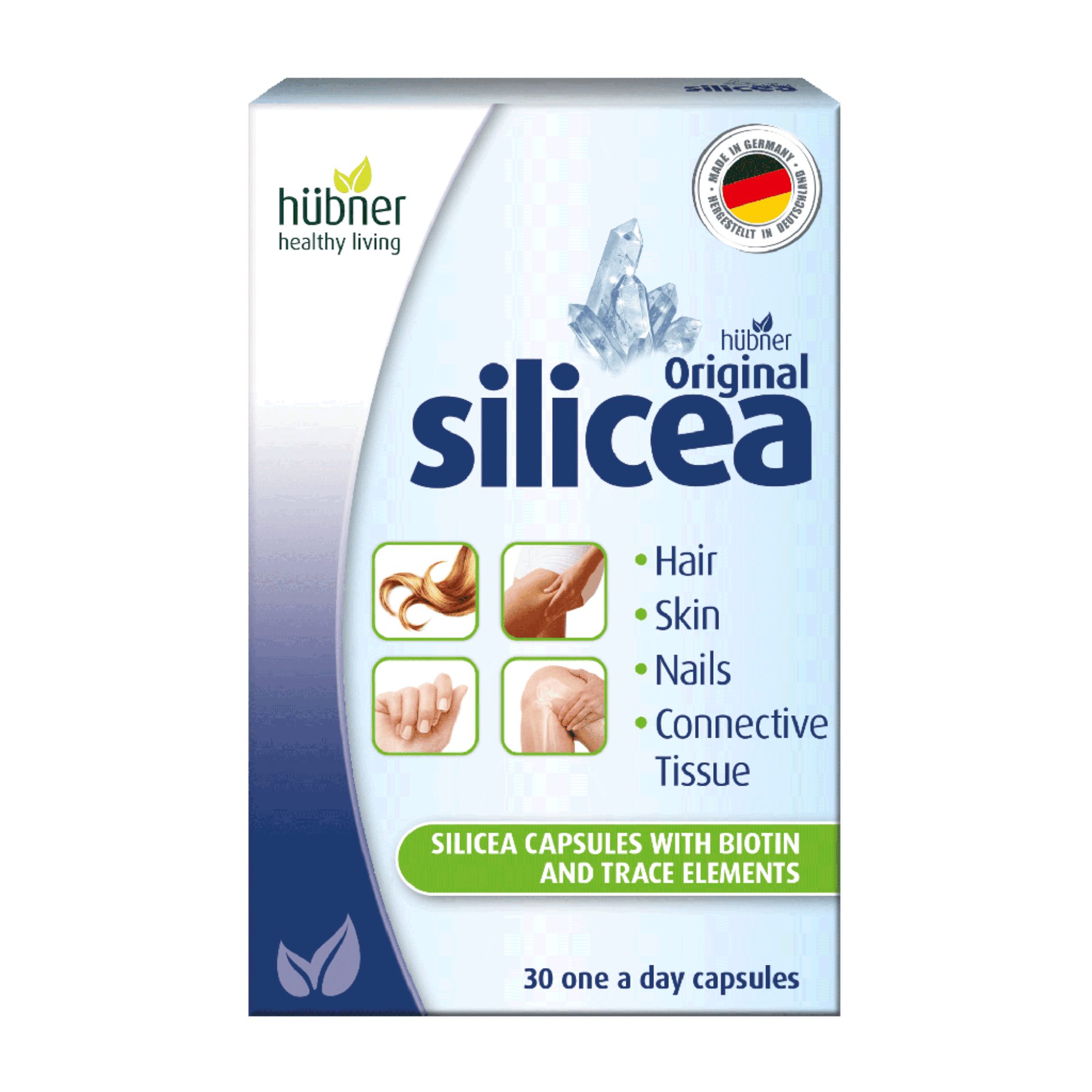 Primary Image of Silicea one a day capsules, blue and white box