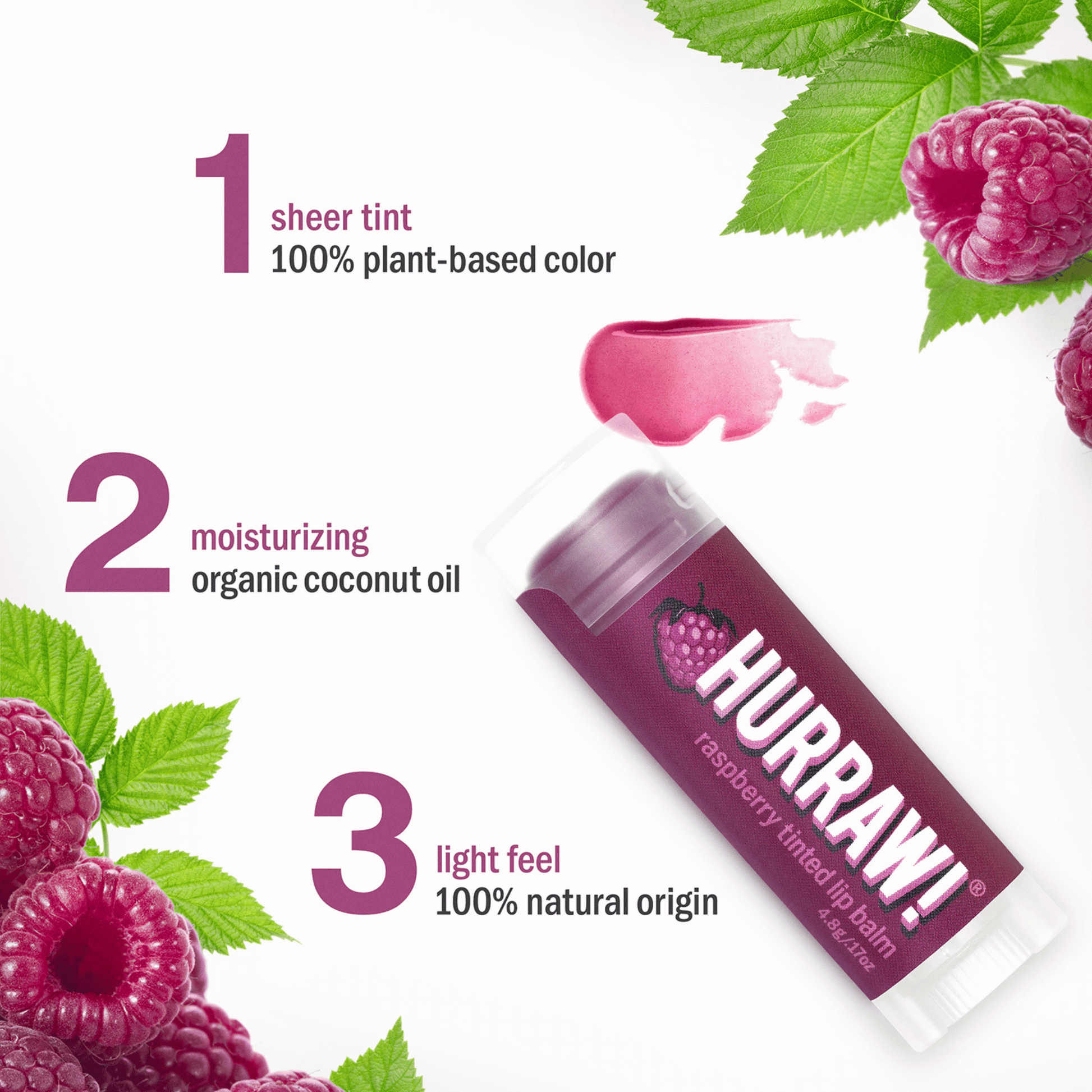 Alternate Image of Raspberry Tinted Lip Balm